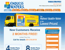 Tablet Screenshot of endlesswaters.com